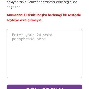 KYC Şifresi Sorunu İçin Yardım Talebi