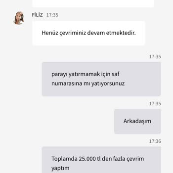 Kazancımı Ödemeyen Güvenilmez Bahis Sitesi