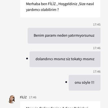 Kazancımı Ödemeyen Güvenilmez Bahis Sitesi