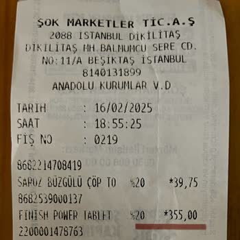 Şok Market'te Etiket Fiyatı Ve Kaba Davranış Şoku