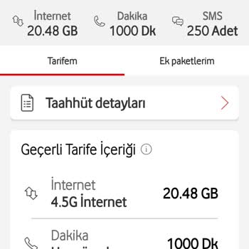 Vodafone Fatura Ve Çekim Sorunları