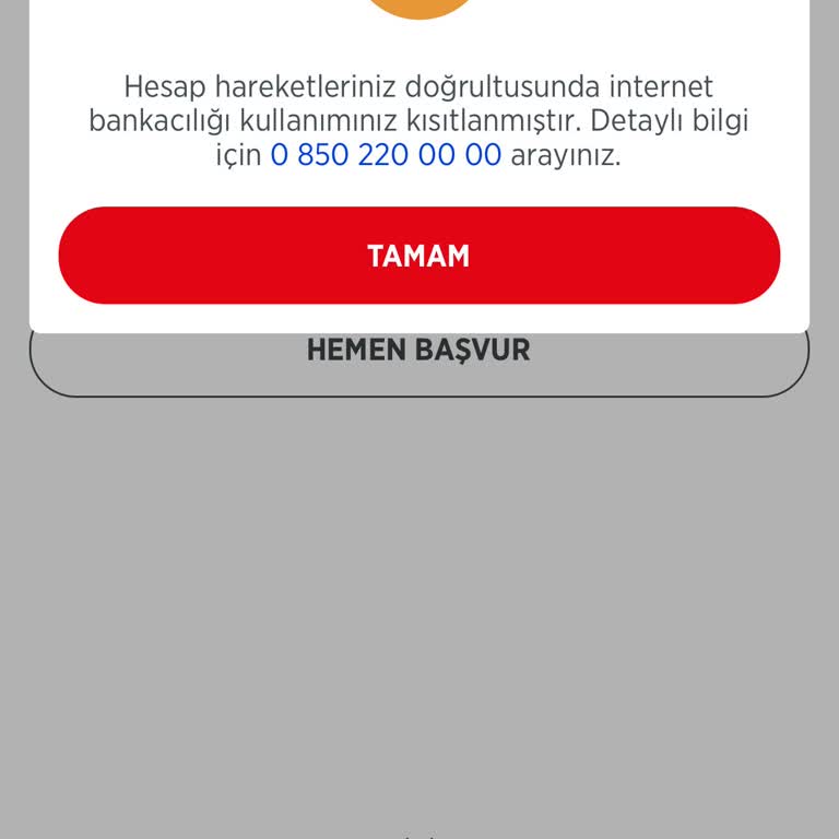 Ziraat Mobil Bankacılığı Hesap Kısıtlaması Mağduriyeti