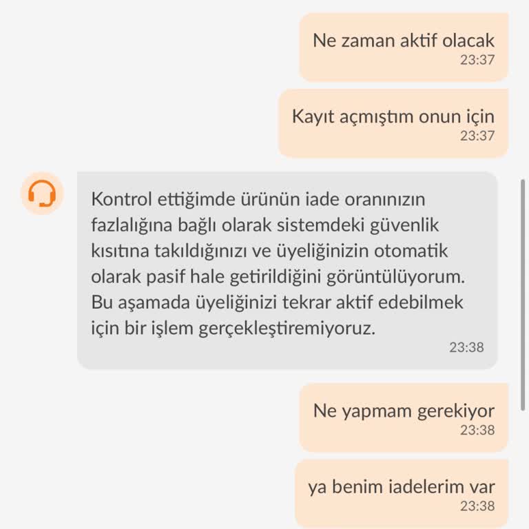 Trendyol'da Yüksek İade Oranı Nedeniyle Hesap Kapatma Mağduriyeti