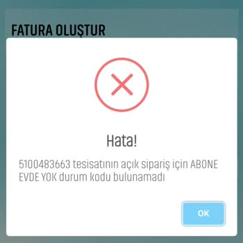 Sayaç Okuma Sorunu: Fatura Çıkmıyor