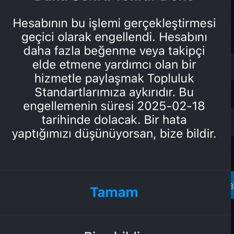 Instagram Hesabımda Yaşadığım Ekleme Sorunu Ve Anlamsız İhlal