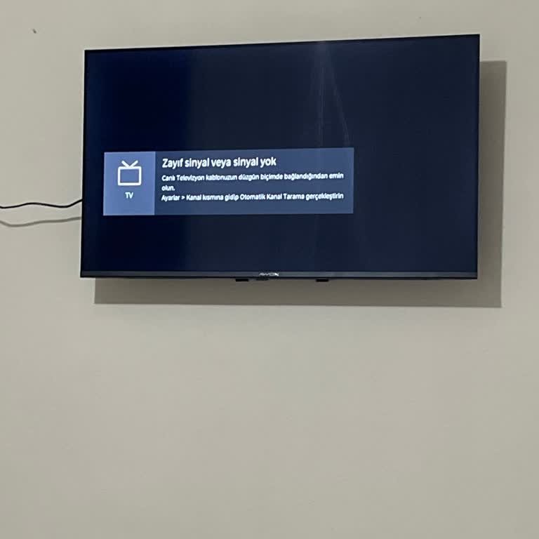 Yeni Aldığımız TV'nin Kumandası Çalışmıyor
