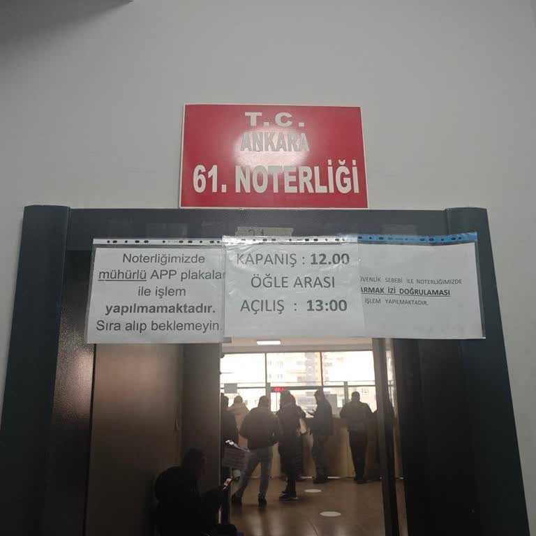 Pursaklar Noterliği'nde Saygısız Davranışlar