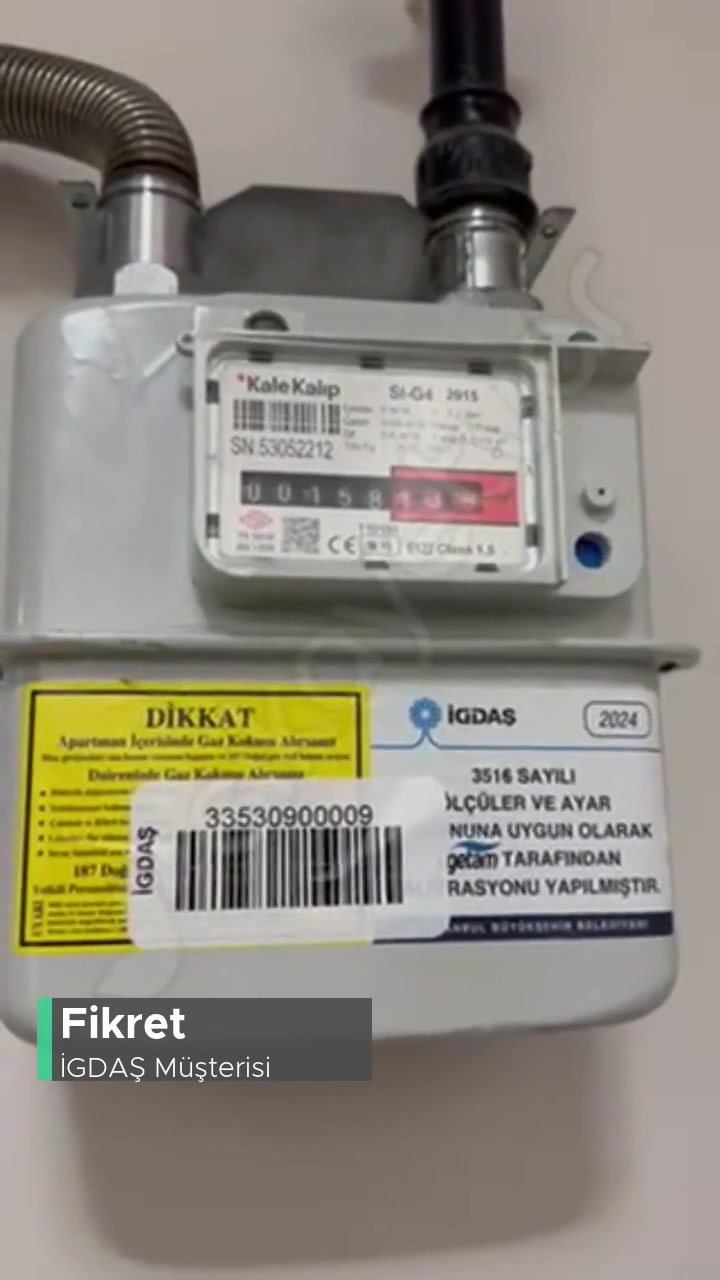 İGDAŞ Doğalgaz Sayacının Sesli Çalışması! videonun kapak resmi