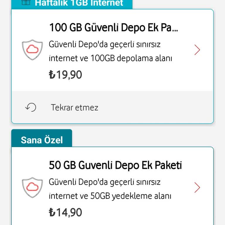 Vodafone Ek Paket Sorunu Ve İnternet Dönüşüm Problemi