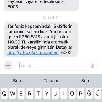 Yanıltıcı Ücretsiz Durma Özelliği Ve Haksız SMS Ücreti