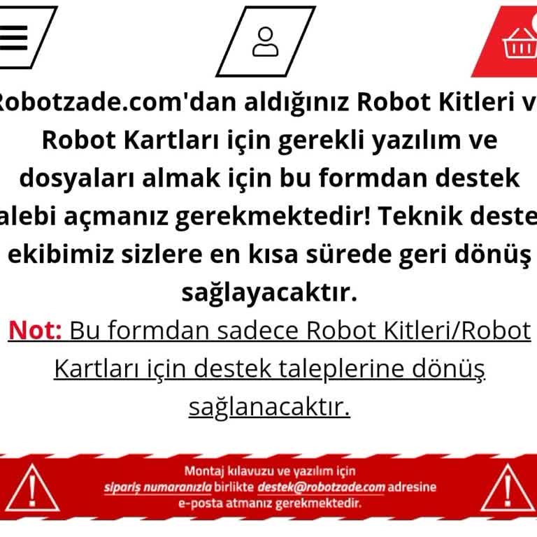 Robotzade'den Sipariş Sonrası Destek Eksikliği