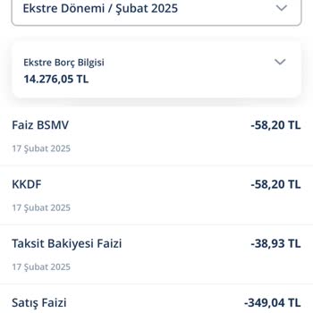 Denizbank Kredi Kartı Ekstresinde Gizli Faiz Kesintileri