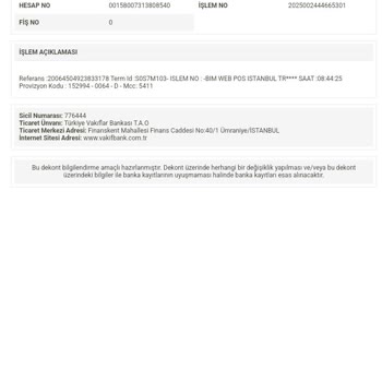 Yanlış Çekim Ve İade Talebi Sorunu