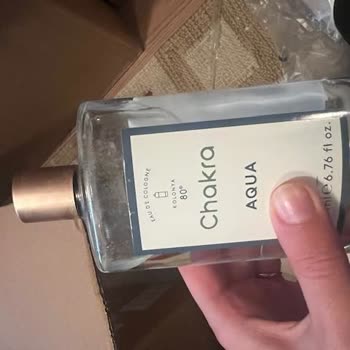 Chakra'dan Aldığım Kolonya Hasarlı Geldi Ve Değişim Yapılamıyor