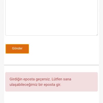 Anket Ödemesi Sorunu: Geçersiz E-posta Hatası