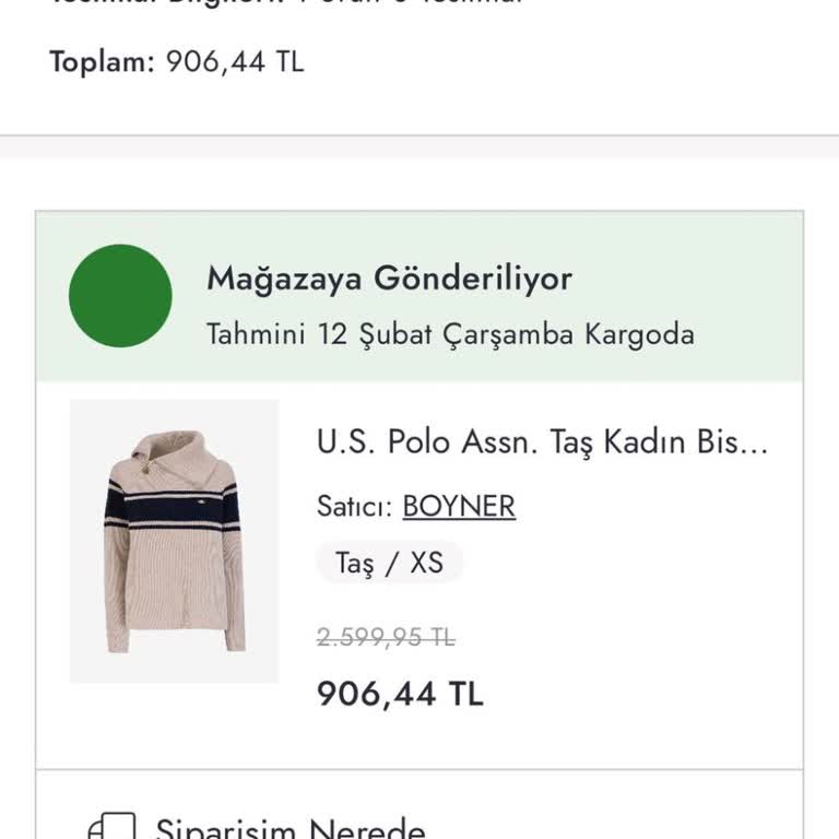 Boyner Kargo Teslim Tarihi Yanıltıcı Ve Gecikmeli Hizmet