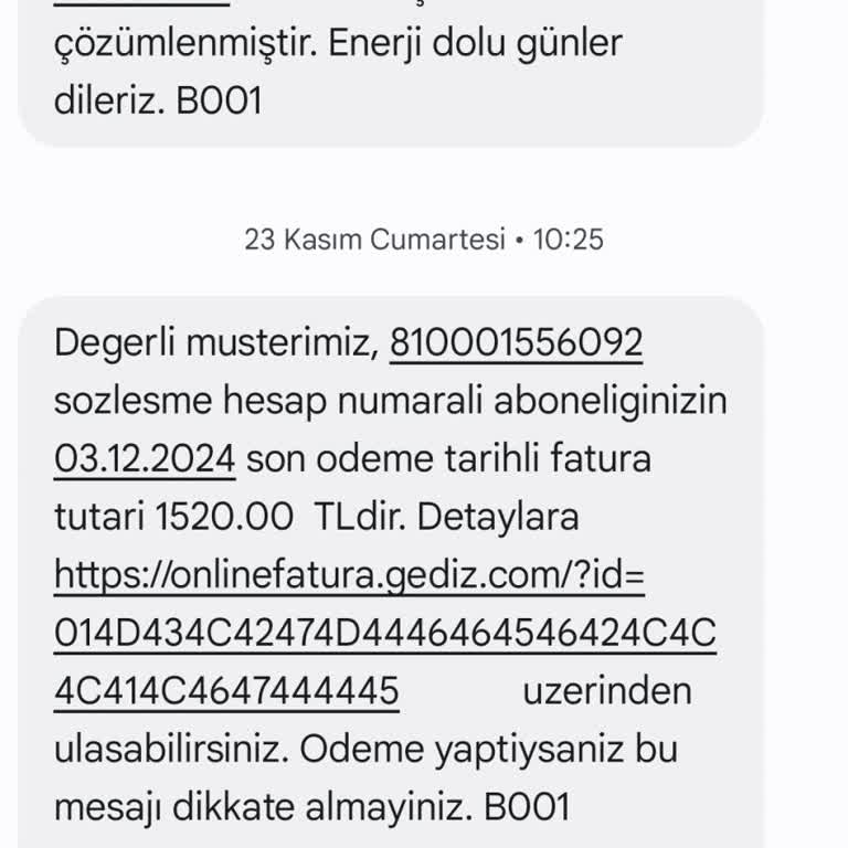 Fatura Gönderimindeki Sorumsuzluk