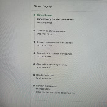 Kargom Sürekli Dolaşıyor Ve Ulaşılamıyor