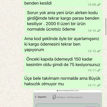 Kargo Ücreti Ve Kampanya Mağduriyeti