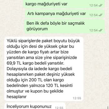 Kargo Ücreti Ve Kampanya Mağduriyeti