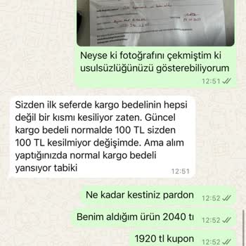 Kargo Ücreti Ve Kampanya Mağduriyeti