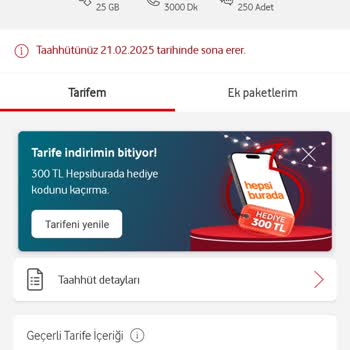 Vodafone'un Yüksek Fiyat Ve Azalan Paket Sorunu