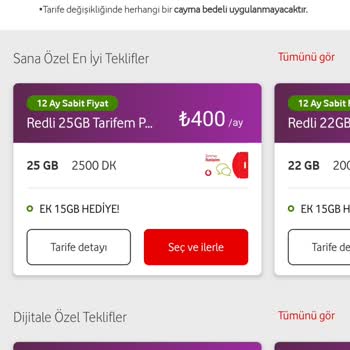 Vodafone'un Yüksek Fiyat Ve Azalan Paket Sorunu