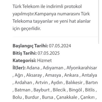 Türk Telekom Kampanya Bilgilendirme Eksikliği