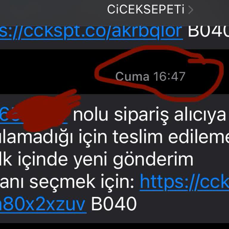 Çiçek Sepeti İle Teslimat Sorunu Ve İletişimsizlik