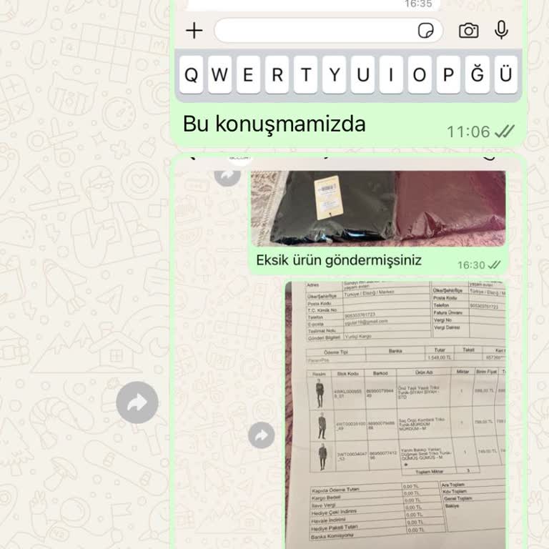 Eksik Ürün Ve Geciken Para İadesi Sorunu