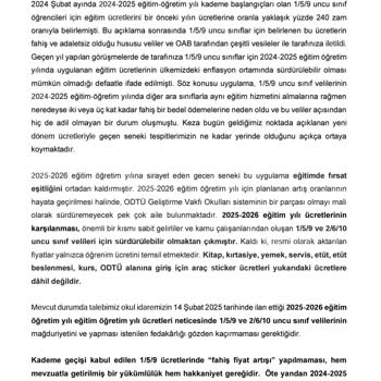 Eğitim Ücretlerindeki Fahiş Artış Velileri Zorluyor