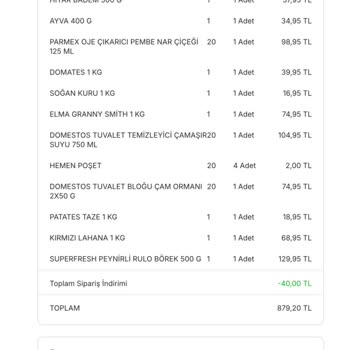 Migros'tan Aldığım Sebzeler Çürük Çıktı Ve İade Süreci Tamamlanmadı