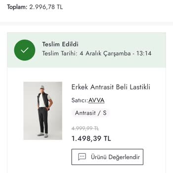 Yanlış Beden Siparişi Ve Değişim Sorunu