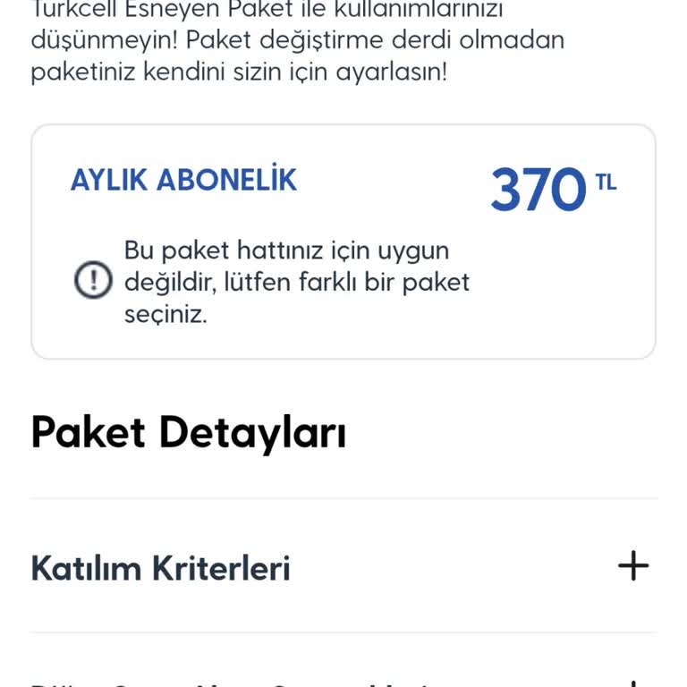 Turkcell Paket Değişikliği Ve Fiyat Artışı Sorunu