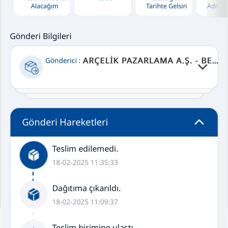 Yurtiçi Kargo Evdeyken Teslim Edilemeyen Kargo