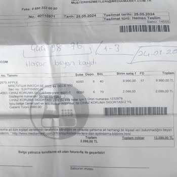 Media Markt Koruma Sigortası Mağduriyeti