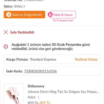 Arızalı Ürün Ve Yetersiz Müşteri Hizmeti