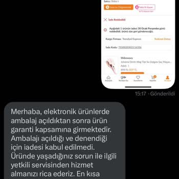 Arızalı Ürün Ve Yetersiz Müşteri Hizmeti