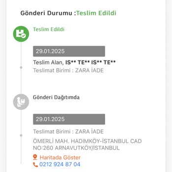 Zara İade Sürecinde Kayıp Ürün Ve İade Sorunu