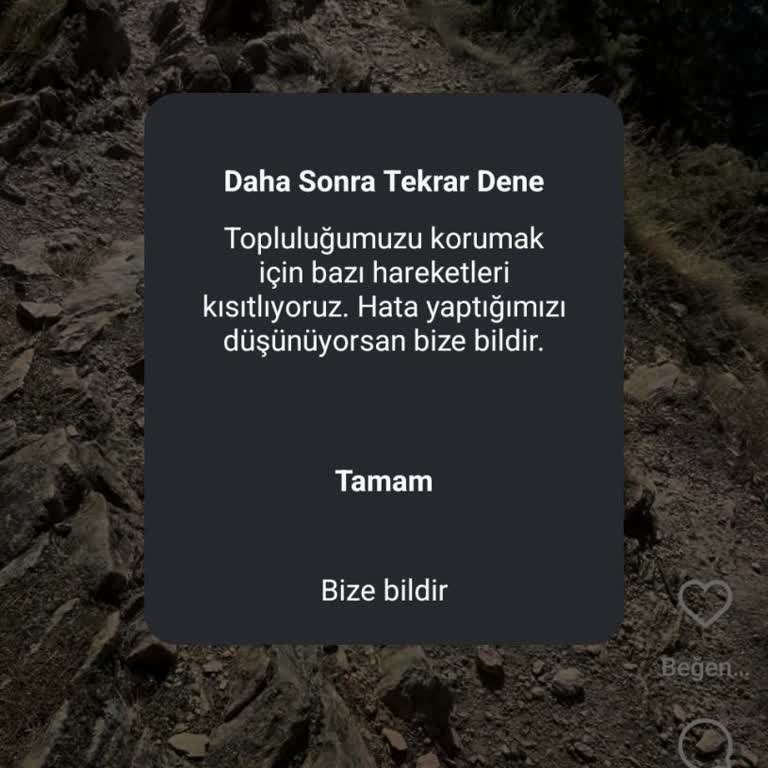 Instagram Haksız Bot Muamelesi: Gönderi Beğenemiyor Ve Takip Edemiyorum