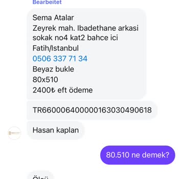Instagram'dan Aldığım Halı Gönderilmedi Ve Para İadesi Yapılmadı