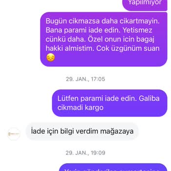 Instagram'dan Aldığım Halı Gönderilmedi Ve Para İadesi Yapılmadı