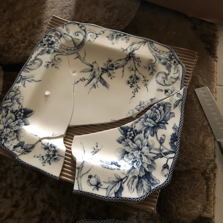 Mudo'dan Aldığım Tabaklar Paramparça Geldi