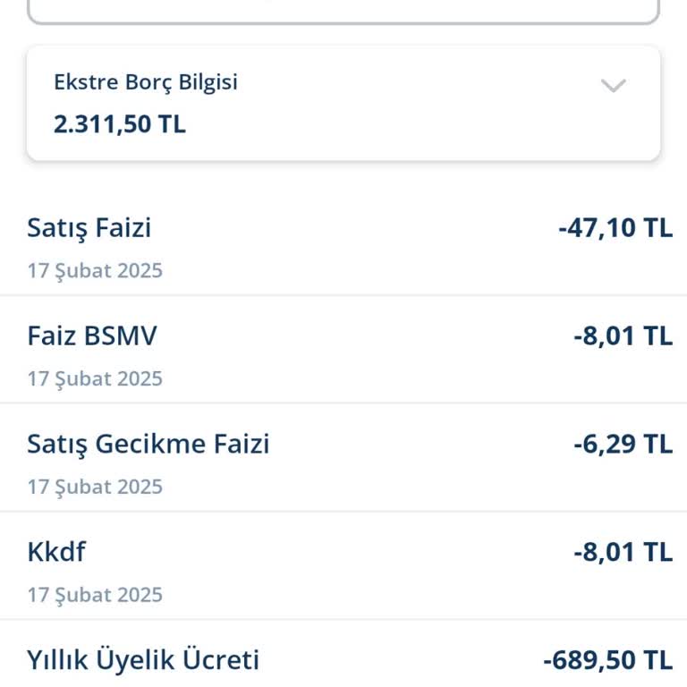 Denizbank Kart Aidatı İptali Talebi