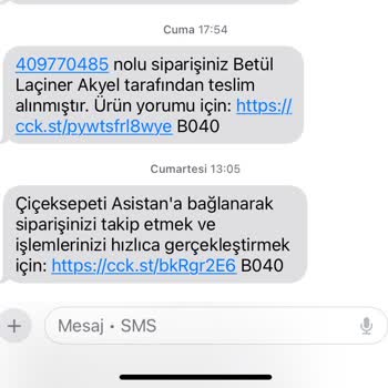Çiçek Sepeti'nde Teslimat Sorunu Ve İletişim Eksikliği