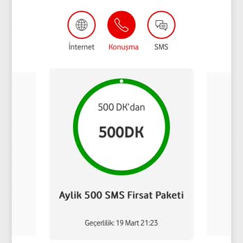 Vodafone'un Yanlış Paket Yansıması Ve İptal Sorunu