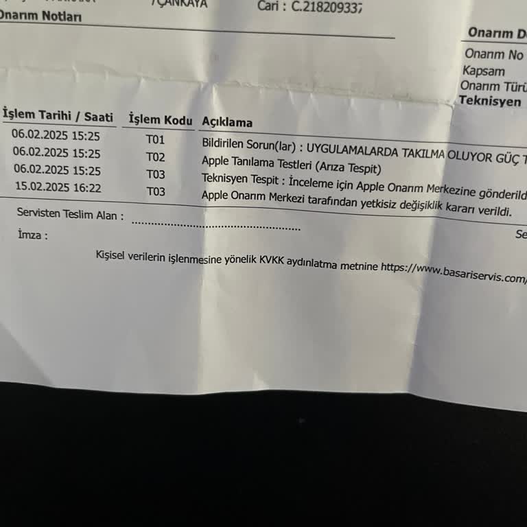 Apple Ürünlerinde Garanti Ve Servis Sorunları