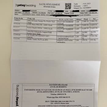 Yataş'tan Sipariş Edilen Ürünlerin Teslimatında Büyük Gecikme