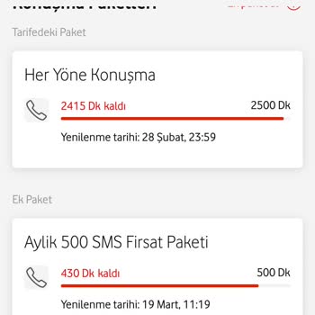 Yanlış Paket Tanımlaması: SMS Yerine Dakika!