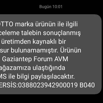 FLO'dan Aldığım Ayakkabının Sürekli Reddedilen Değişim Talebi